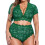 Σετ εσωρούχων για γυναίκες, Σετ εσωρούχων Plus Size σουτιέν με V λαιμόκοψη και φλοράλ 1