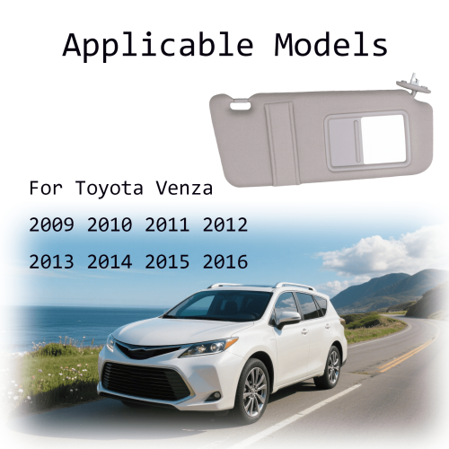 Δεξί σκίαστρο συνοδηγού για Toyota Venza2009-2016με καθρέφτη, αντικατάσταση 1