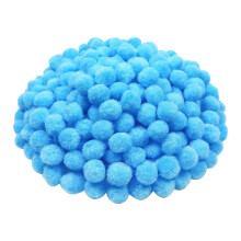 300 Píosa Liathróidí Pom Poms Nollag Il-dhathacha Boga, Soláthairtí Ceardaíochta Fluarach le haghaidh Maisiúcháin DIY & Gníomhaíochtaí –