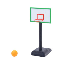 Miniatyrbasketkorgsset för 1/12 dockhusdekoration Pedagogisk modell för barn Kreativitet Enkel montering