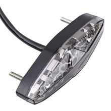 QenASHaing LED Motorrad-Brems- und Rücklicht 15-LED