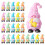 Easter Gnome Plush Figurines with Bunny – Set of 4 1