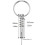 2 τεμάχια Pin Silver316SS Γρήγορης Απελευθέρωσης 1/4" Διάμετρος, Drop Cam & Ελατήριο, 1,66" L, 2