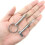 2 τεμάχια Pin Silver316SS Γρήγορης Απελευθέρωσης 1/4" Διάμετρος, Drop Cam & Ελατήριο, 1,66" L, 3