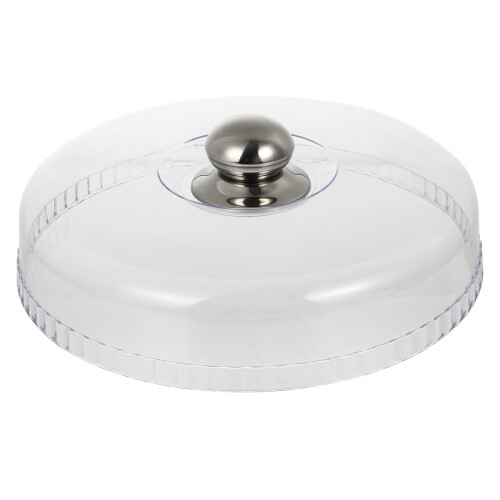 Capac de plăcintă din plastic, capac transparent pentru alimente, 1 buc.