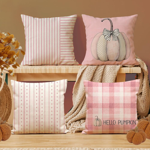 Kerstkussenhoezen 18x18 inch, set van 4 1