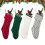 Cable-Knitted Christmas Stocking, Large, 1 Pack 5