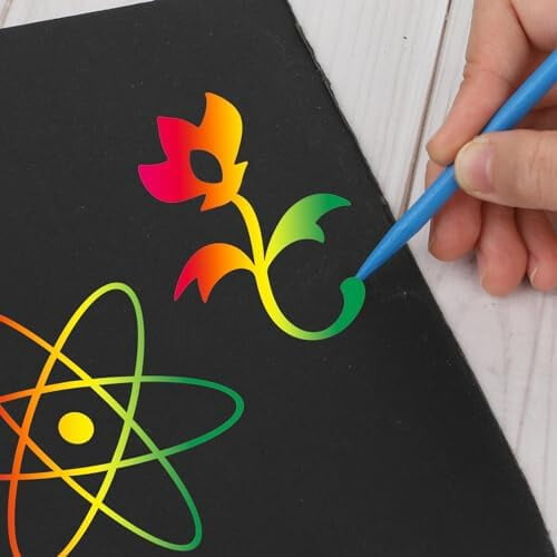 30 Ξύλινες Γραφίδες Ξυστό – 5 Χρώματα, 12 εκ. 2