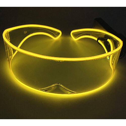 Φωτιζόμενα γυαλιά LED για πάρτι, rave, cosplay, halloween – Συμβατά με ενήλικες, εφήβους και 1