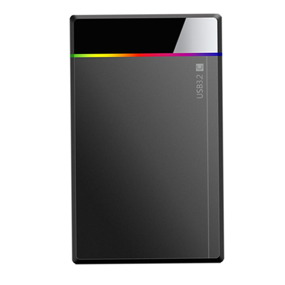 Portable Rgb External Hard Drive Enclosure For Laptop, Console & Office Â Compatible With 2.5" Sata Hdd/Ssd 9402001135155