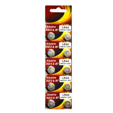 YIEMEEN 10Pcs LR44 Watch Batteries AG13 Button Cell Battery 1.55V A76 357 357A LR1154 Alkaline Coin Battery Replacement for Clock
