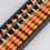 17-Column Plastic Soroban Abacus, 10.2" Math Learning Tool for Counting & Calculation – Brown 4