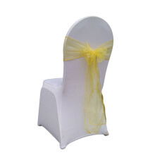Nœuds décoratifs pour housses de chaises, rubans de chaise à longueur ajustable, nœuds pour chaises de chaise pour mariage, embellit l'espace
