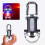 Natlampe med krog i aluminiumslegering 7