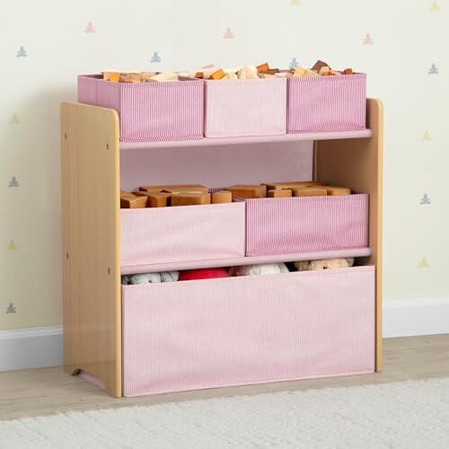 - Eagróir Bréagán GapKids6Bin - Deimhnithe Óir Greenguard, Bándearg 1