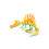 3D-geprinte Echinosaurus-figuur, beweegbaar dinosaurusmodel (1 stuk) 1