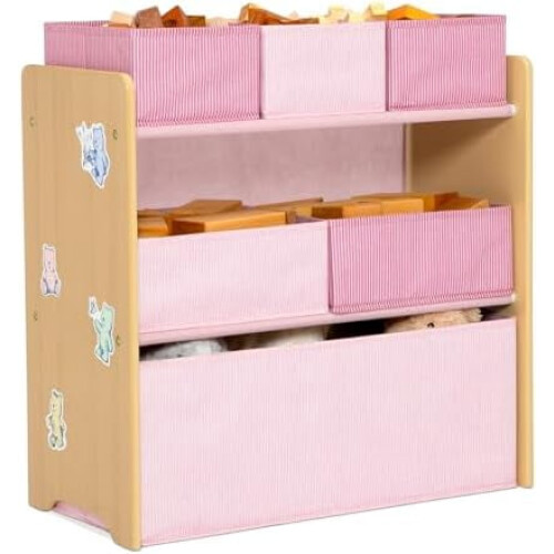 - Eagróir Bréagán GapKids6Bin - Deimhnithe Óir Greenguard, Bándearg 2