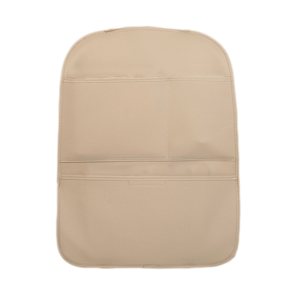 Universal Car Seat Back Protector - Anti-Kick Leather Pad (23.6"X19.7"/0.88Lb) For Childproofing & Interior Protection 9027700024182