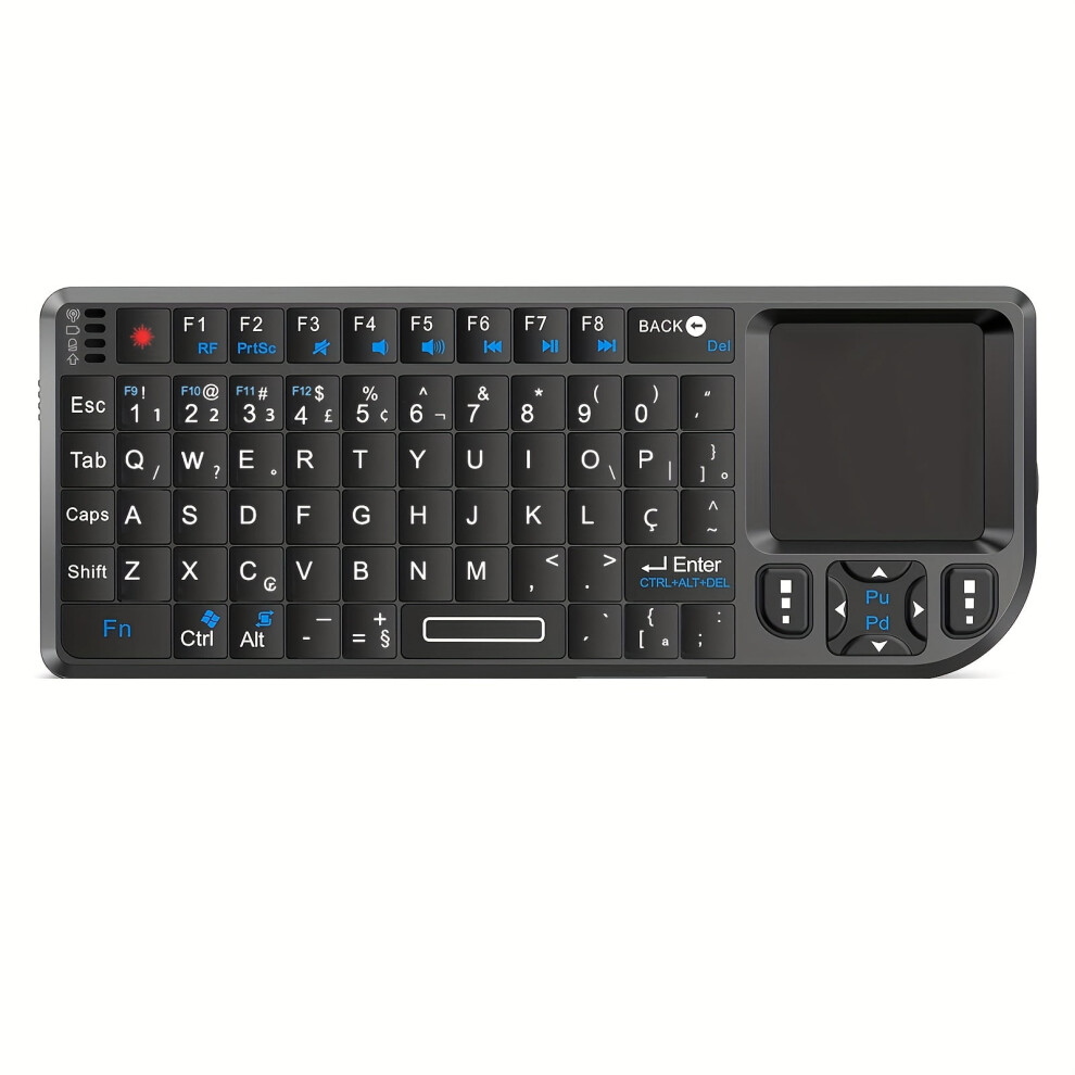 Mini Wireless Keyboard With Backlit Touchpad, 300Mah 9058772226327