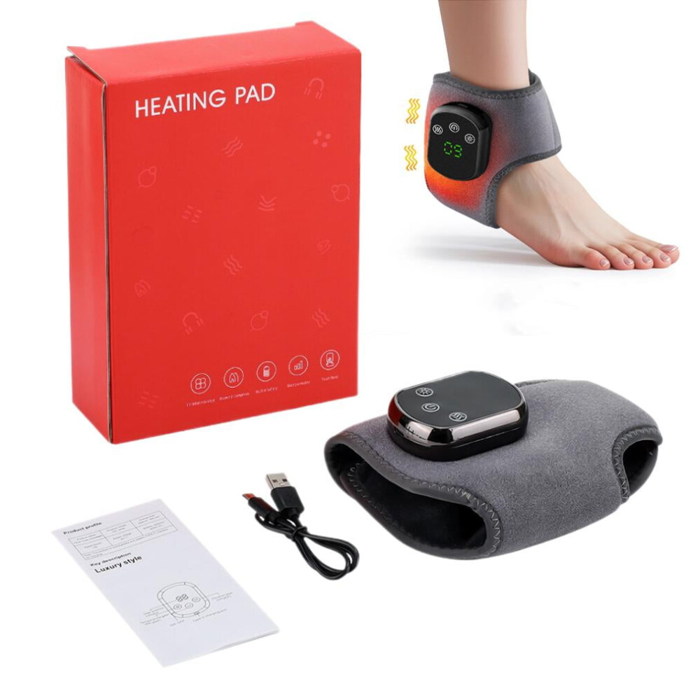 Foot Massager, 3 Vibration Modes & 5 Heat Levels