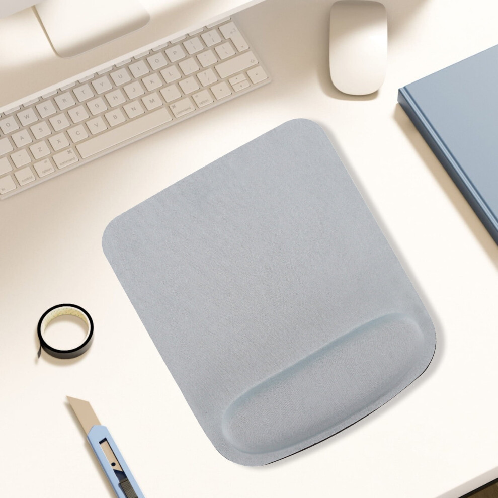 Ergonomic Mouse Pad With Wrist Support 30X20cm Gray 908436184908