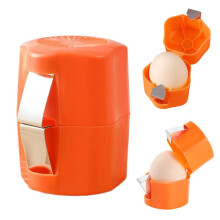 Stainless Steel Egg Shell Opener for Hard-Boiled Eggs – Handheld Egg Breaker, Cutter & Cracker Tool – Compatible with All Egg Sizes