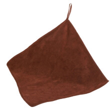 Microfiber Towel Coffee 30x30cm Reusable Cleaning Rag