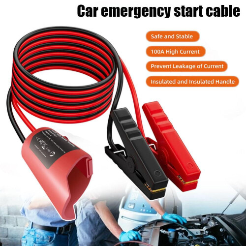 Car emergency start cable portable jump start cable car auxiliary starter, 2
