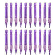 20Pcs Small Mechanical Pencil 0.7MM Short Automatic Drwaing Pencil with Small Eraser for Writing Drawing Sketching