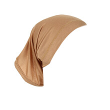 Damska bezszwowa czapka z dzianiny z wkładką Camel1PC