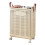 37L Collapsible Laundry Hamper with Wheels, Waterproof & Handle, Multi-Functional Sorter – Beige 3