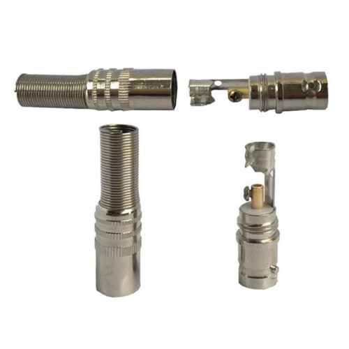 Conector de compressão BNC macho para cabo coaxial (5 ou 10 peças) 2