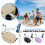 Capa rígida à prova d'água e resistente a impactos IP68 para AirPods Pro 3. 3
