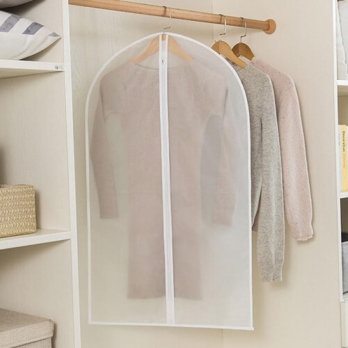 Sacos para pendurar roupas com zíper, 120x60cm 1