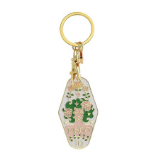 Retro Virgo Zodiac Keychain – Motel Style Pendant for Women, Car Key Accessory & Handbag Charm, Compatible with Households