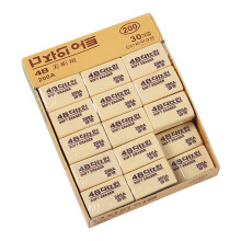 30Pcs Korean 4B Eraser Set Wholesale Clean No Residue Soft Eraser Sassafras-Style Art Erasers 1.29x0.98in L