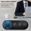 Omnidirectional USB Conference Microphone 5m Noise Reduction Mute Black 7