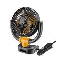 Car Fan - Large Truck Small Van Single Head Vehicle Powerful Silent Car Electric Fan