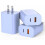 Chargeur mural QC+PD double port 16/15 W violet 1