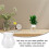 Fish Tank For Goldfish Clear Plastic Fish Bowl Office Use 1Pack 7