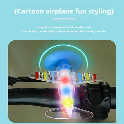 Electric Bike Decorations Airplane P3A3 1