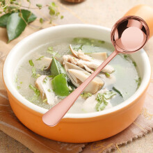 Stainless Steel Flat Bottom Spoons - 304 Rust-free Material, Dishwasher & Easy Clean, Elegant Table Setting for Soup & Stew