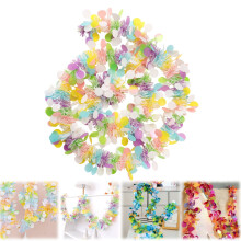 Csillámos húsvéti girland 1,8 m PVC dróttal
