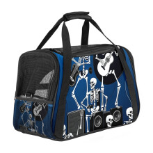 Bolsa transportadora blanda para mascotas pequeñas, ideal para gatos y perros.