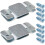 Conectores de sofá modular de metal com parafusos (4 peças) 1