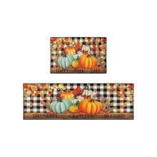 Tacar Mataí Dorais Pumpkin & Duilleog Maple 2 phíosa 40x60cm + 40x120cm