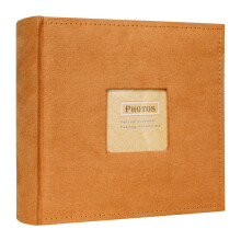 6-Zoll-Fotoalbum mit Einstecktaschen, 200 Fotos, Samt