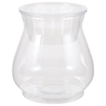Fish Tank For Goldfish Clear Plastic Fish Bowl Office Use 1Pack