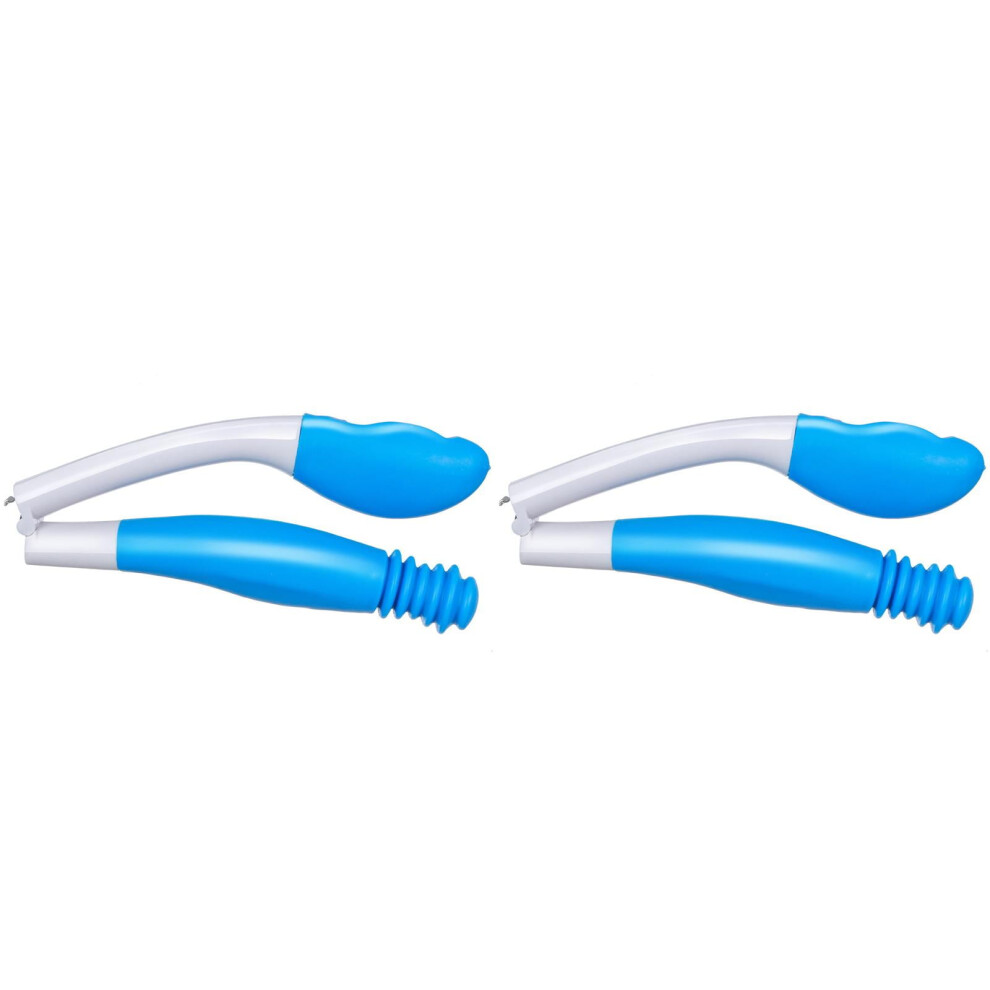 Foldable Toilet Aid Wand, 11.81" Comfort Wipe for Limited Mobility, Elderly, Pregnancy â Compatible with Standard Tissues