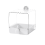 Baignoire perroquet cube blanc 7,5 po détachable 1